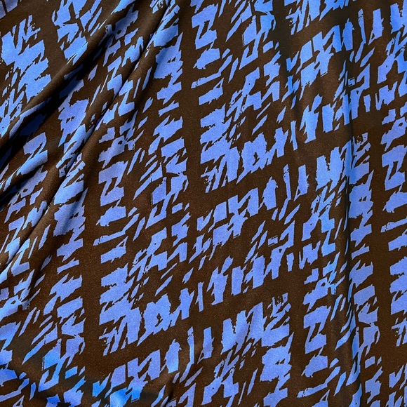 WOMENS XS MAXI DRESS BLUE BLACK NWT AGNES & DORA POCKETS - Picture 3 of 6